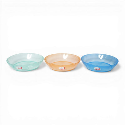 PLATO PLASTICO HONDO 21CM