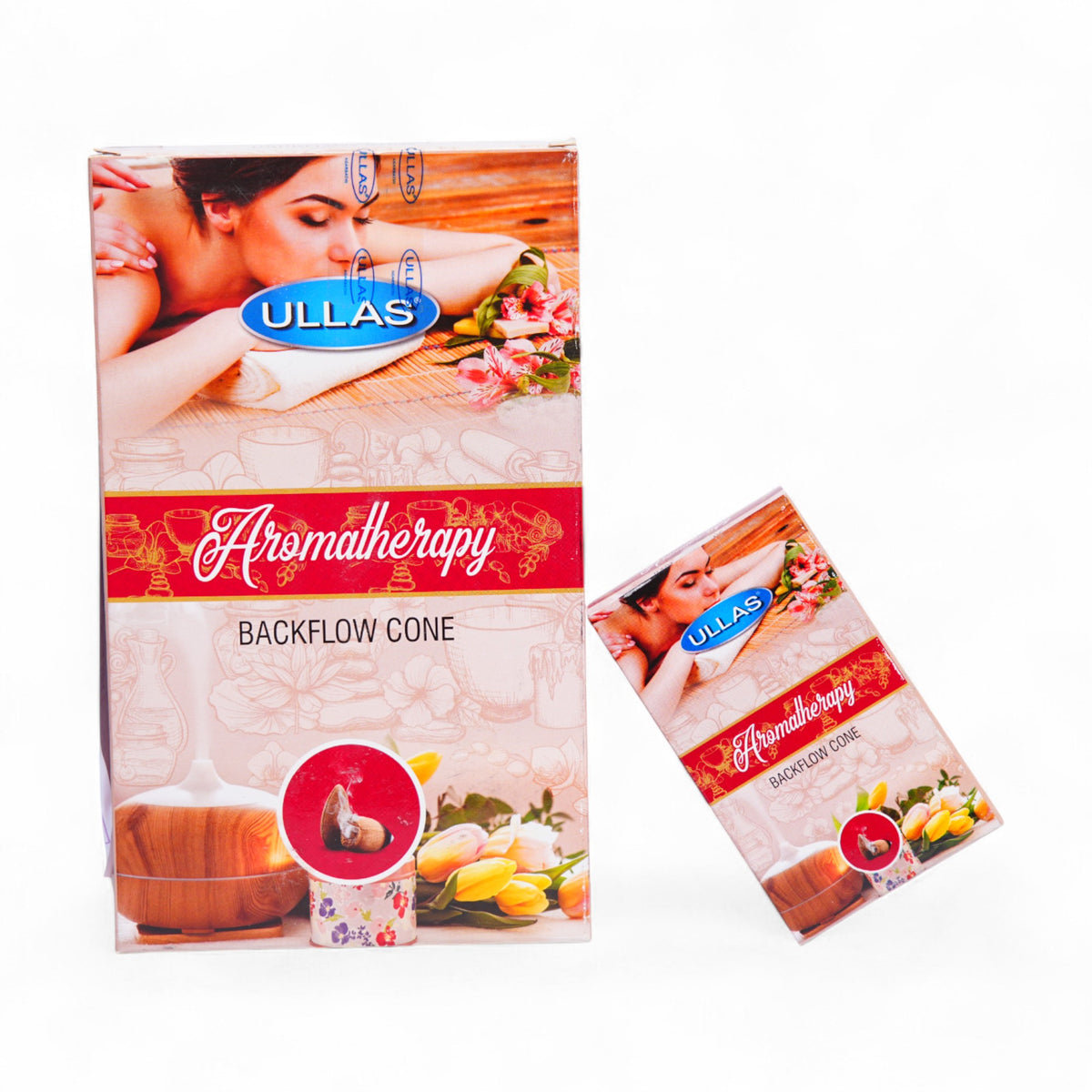 INCIENSO CONO AROMA-TERAPIA (CJA D/10 UNI)