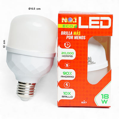 BOMBILLO LED T70 ECO 18W