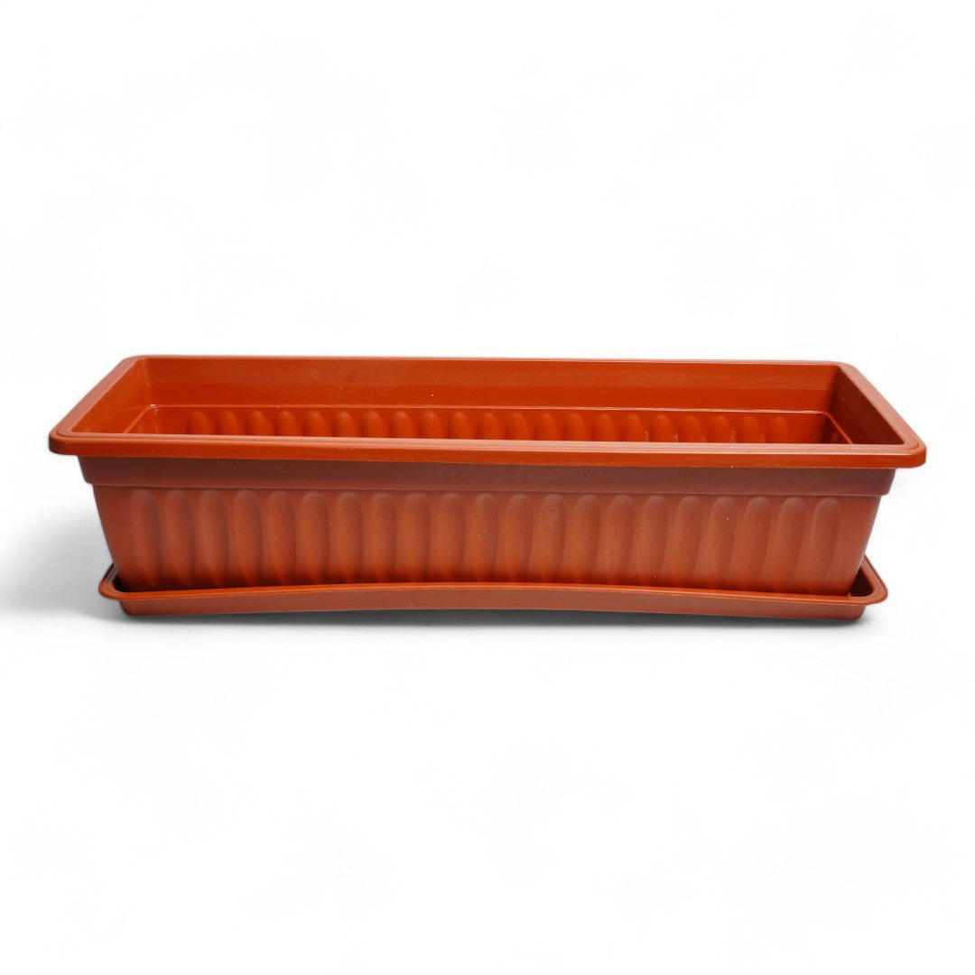 MACETERO PLASTICO RECTANGULAR 60X21X15CM