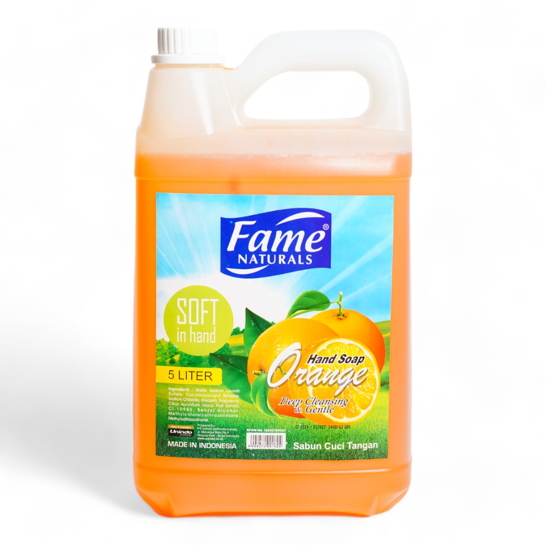 JABON LIQUIDO 5LT NARANJA